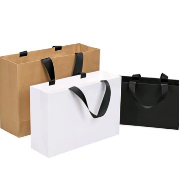 Luxury Kraft Paper Bag with Handle|Premium Gift & Retail Packaging